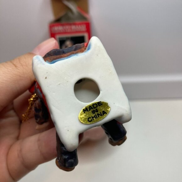 Emmett Kelly Circus Collection Figure DOWNHILL 2" EKX-93 Clown 1993 Ornament - Picture 6 of 10